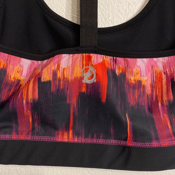 Josie Natori Longline Sports Bra with Adjustable T Back/ Adjustable Crop Tank - Picture 4 of 7